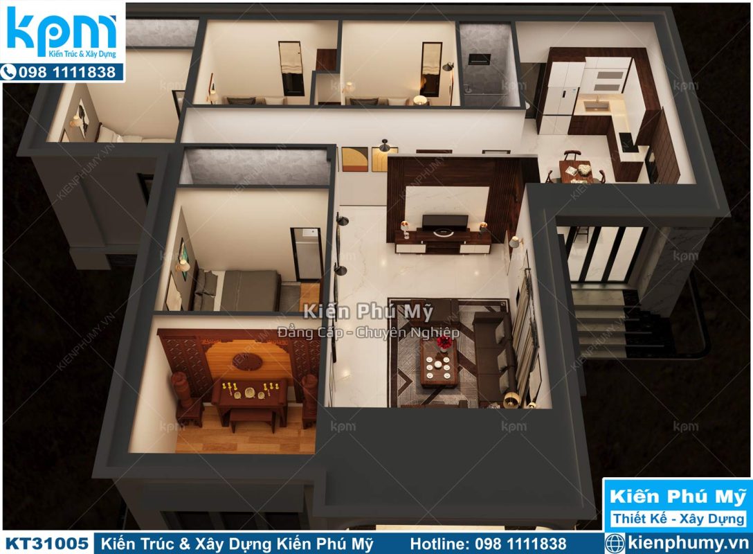 nha-1-tang-4-phong-ngu-dien-tich-150m2-hien-dai-5