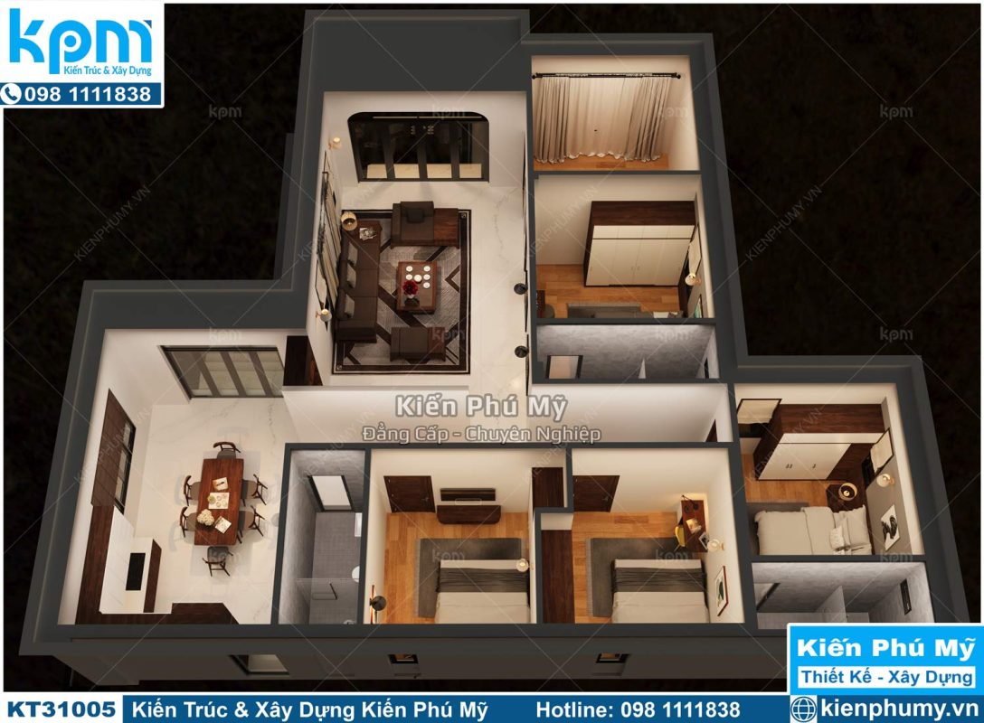 nha-1-tang-4-phong-ngu-dien-tich-150m2-hien-dai-4